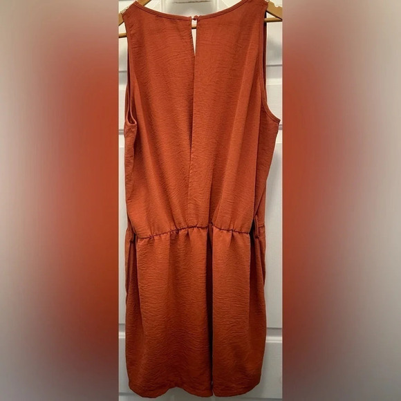 Prettygarden Women's V Neck Sleeveless Romper With Belt and Pocket Size XXL - Picture 3 of 10